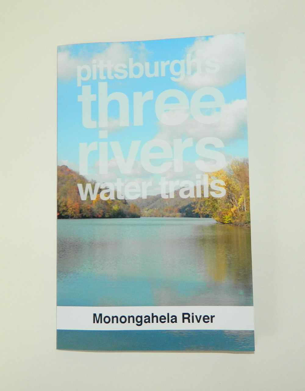 Pittsburgh's Three Rivers Water Trails, front cover of Monongahela River guide