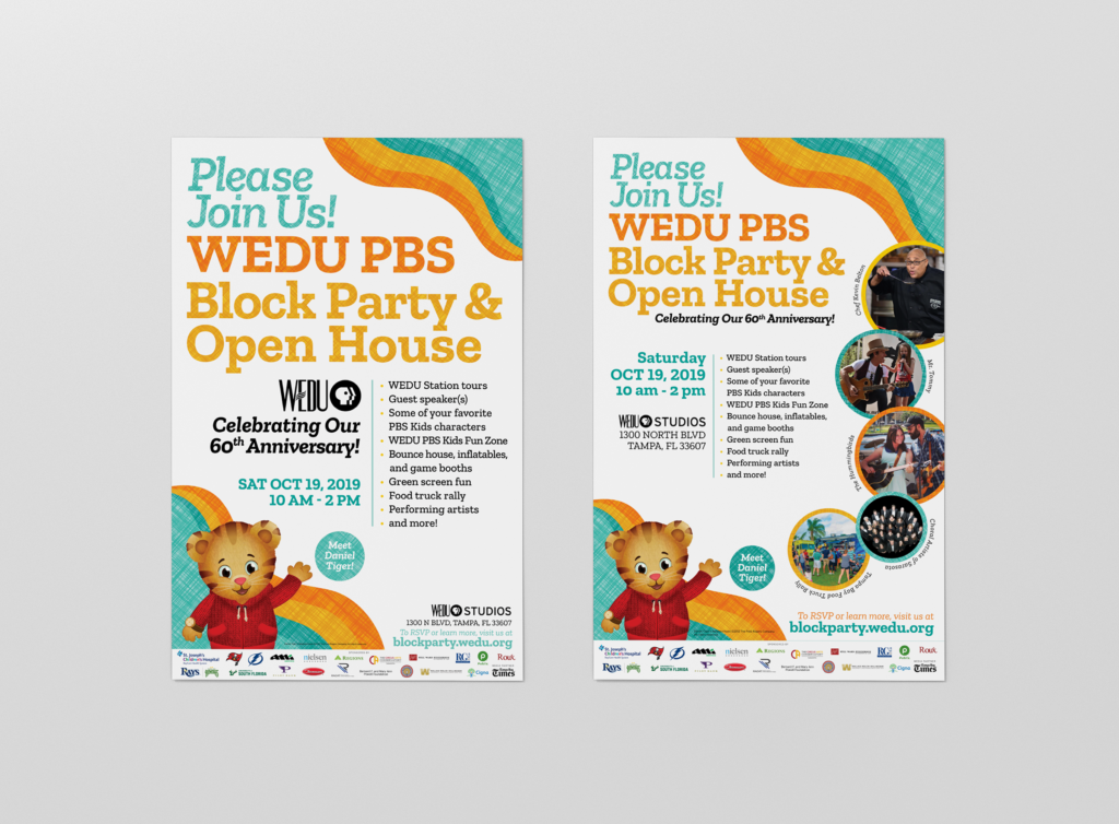 11x17 Block Party posters