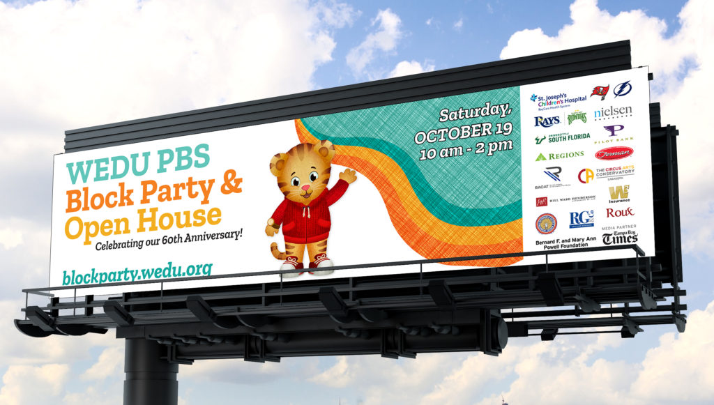 Block Party billboard