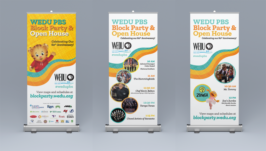 Pop-up banners